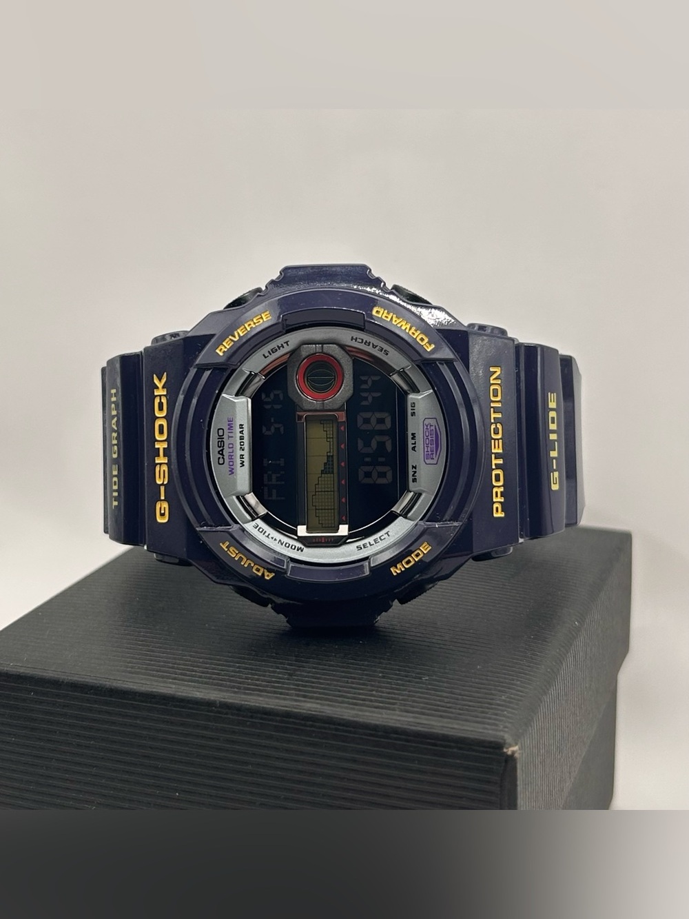 Casio G-Shock GLX-150B G-LIDE Tide Moon Men’s Quartz Digital 52mm Watch